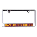 Wholesale-Kansas City Chiefs Lic Plate Frame B/O Printed