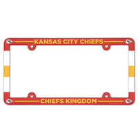 Wholesale-Kansas City Chiefs Lic Plate Frame Full Color