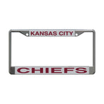 Wholesale-Kansas City Chiefs Lic Plt Frame S/L Printed