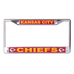 Wholesale-Kansas City Chiefs Lic Plt Frame S/L Printed