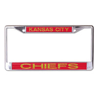 Wholesale-Kansas City Chiefs Lic Plt Frame S/L Printed