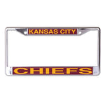 Wholesale-Kansas City Chiefs Lic Plt Frame S/L Printed