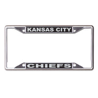 Wholesale-Kansas City Chiefs Lic Plt Frame S/S Printed