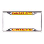 Wholesale-Kansas City Chiefs Lic Plt Frame S/S Printed