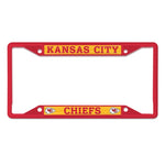 Wholesale-Kansas City Chiefs Lic Plt Frame S/S