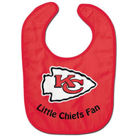 Wholesale-Kansas City Chiefs / Littlest Fan NFL All Pro Baby Bib