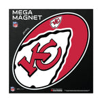 Wholesale-Kansas City Chiefs MEGA Outdoor Magnets 6" x 6"