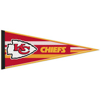 Wholesale-Kansas City Chiefs Mesh Bkg Classic Pennant, carded 12" x 30"