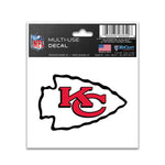 Wholesale-Kansas City Chiefs Multi-Use Decal 3" x 4"