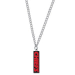 Wholesale-Kansas City Chiefs Necklace w/Charm Jewelry Card