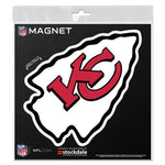 Wholesale-Kansas City Chiefs Outdoor Magnets 6" x 6"