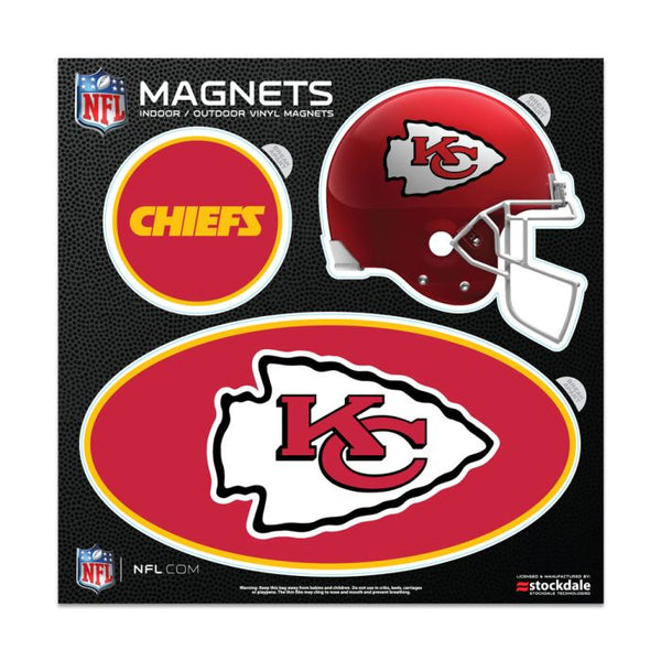 Wholesale-Kansas City Chiefs Outdoor Magnets 6" x 6"