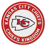 Wholesale-Kansas City Chiefs Patch Wood Sign 14" Round