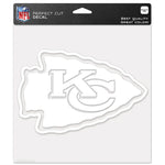 Wholesale-Kansas City Chiefs Perfect Cut Decals 8" x 8"