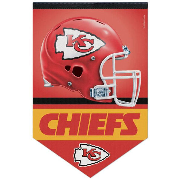 Wholesale-Kansas City Chiefs Premium Felt Banner 17" x 26"