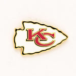 Wholesale-Kansas City Chiefs Primary Collector Enamel Pin Jewelry Card