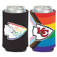 Wholesale-Kansas City Chiefs Progressiv Pride Can Cooler 12 oz.