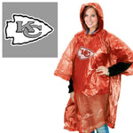 Wholesale-Kansas City Chiefs Rain Poncho