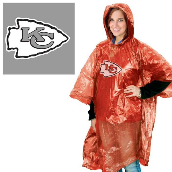 Wholesale-Kansas City Chiefs Rain Poncho