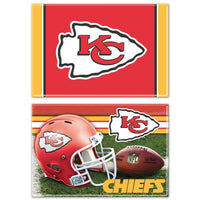 Wholesale-Kansas City Chiefs Rectangle Magnet, 2pack 2" x 3"