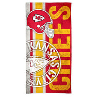 Wholesale-Kansas City Chiefs Retro Spectra Beach Towel 30" x 60"