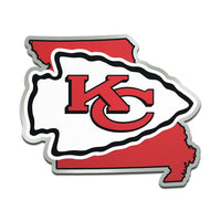 Wholesale-Kansas City Chiefs STATE Acrylic Auto Emblem