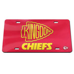 Wholesale-Kansas City Chiefs Specialty Acrylic License Plate