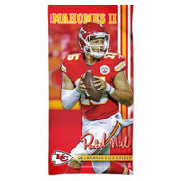 Wholesale-Kansas City Chiefs Spectra Beach Towel 30" x 60" Patrick Mahomes II