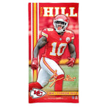 Wholesale-Kansas City Chiefs Spectra Beach Towel 30" x 60" Tyreek Hill