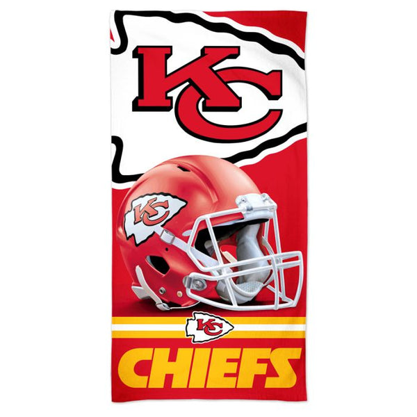 Wholesale-Kansas City Chiefs Spectra Beach Towel 30" x 60"