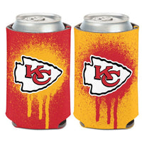 Wholesale-Kansas City Chiefs Spray Paint Can Cooler 12 oz.