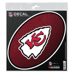 Wholesale-Kansas City Chiefs TEAMBALL All Surface Decal 6" x 6"