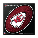 Wholesale-Kansas City Chiefs TEAMBALL Outdoor Magnets 6" x 6"