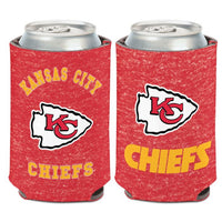 Wholesale-Kansas City Chiefs Team Heathered Can Cooler 12 oz.