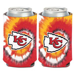 Wholesale-Kansas City Chiefs Tie Dye Can Cooler 12 oz.