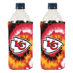 Wholesale-Kansas City Chiefs Tie Dye Can Cooler 20 oz.