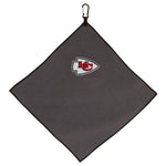 Wholesale-Kansas City Chiefs Towel - Grey Microfiber 15" x 15"