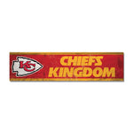 Wholesale-Kansas City Chiefs Wooden Magnet 1.5" X 6"