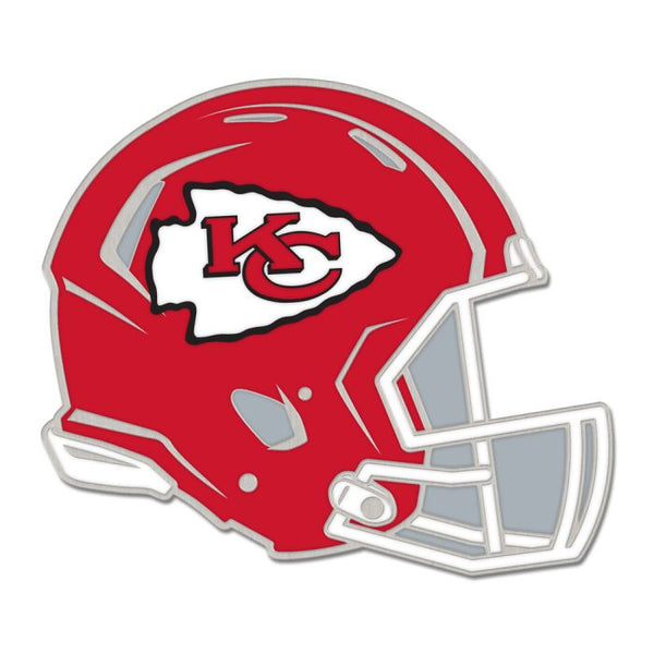 Wholesale-Kansas City Chiefs helmet Collector Enamel Pin Jewelry Card