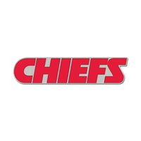 Wholesale-Kansas City Chiefs wordmark Collector Enamel Pin Jewelry Card