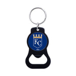 Wholesale-Kansas City Royals Black Bottle Opener Key Ring