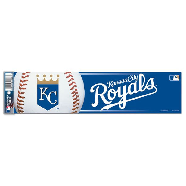 Wholesale-Kansas City Royals Bumper Strip 3" x 12"