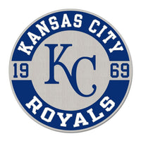 Wholesale-Kansas City Royals CIRCLE ESTABLISHED Collector Enamel Pin Jewelry Card