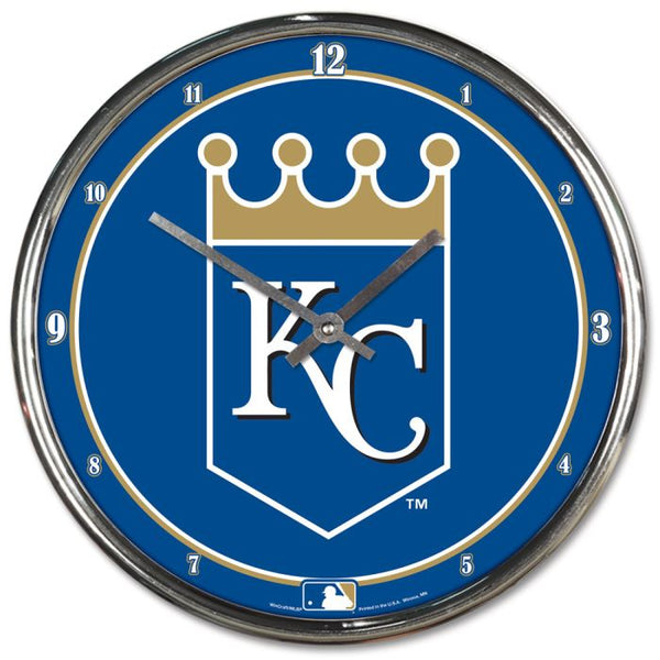 Wholesale-Kansas City Royals Chrome Clock