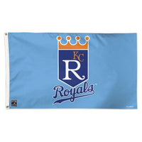 Wholesale-Kansas City Royals / Cooperstown Cooperstown Flag - Deluxe 3' X 5'