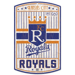 Wholesale-Kansas City Royals Cooperstown Wood Sign 11" x 17" 1/4" thick