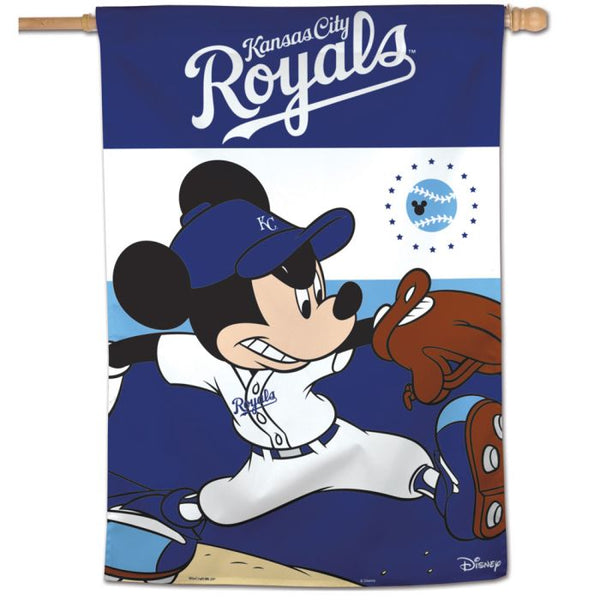 Wholesale-Kansas City Royals / Disney Vertical Flag 28" x 40"