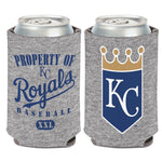 Wholesale-Kansas City Royals Gray Heather Can Cooler 12 oz.