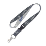 Wholesale-Kansas City Royals Grey Lanyard w/detachable buckle 1"