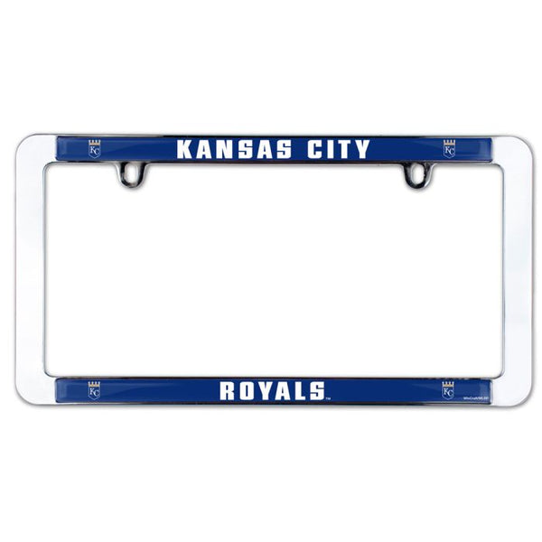 Wholesale-Kansas City Royals Lic Plt Frame Metal Thin Rim Value